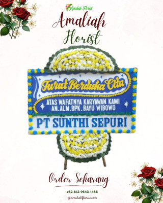 Papan Bunga Duka di Kelay