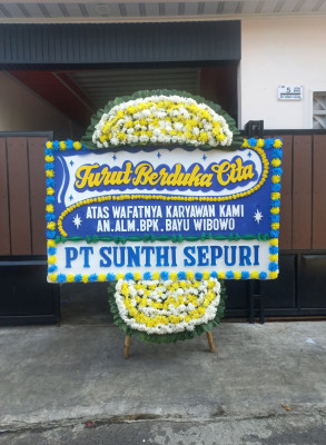 Papan Bunga Duka di Kelay